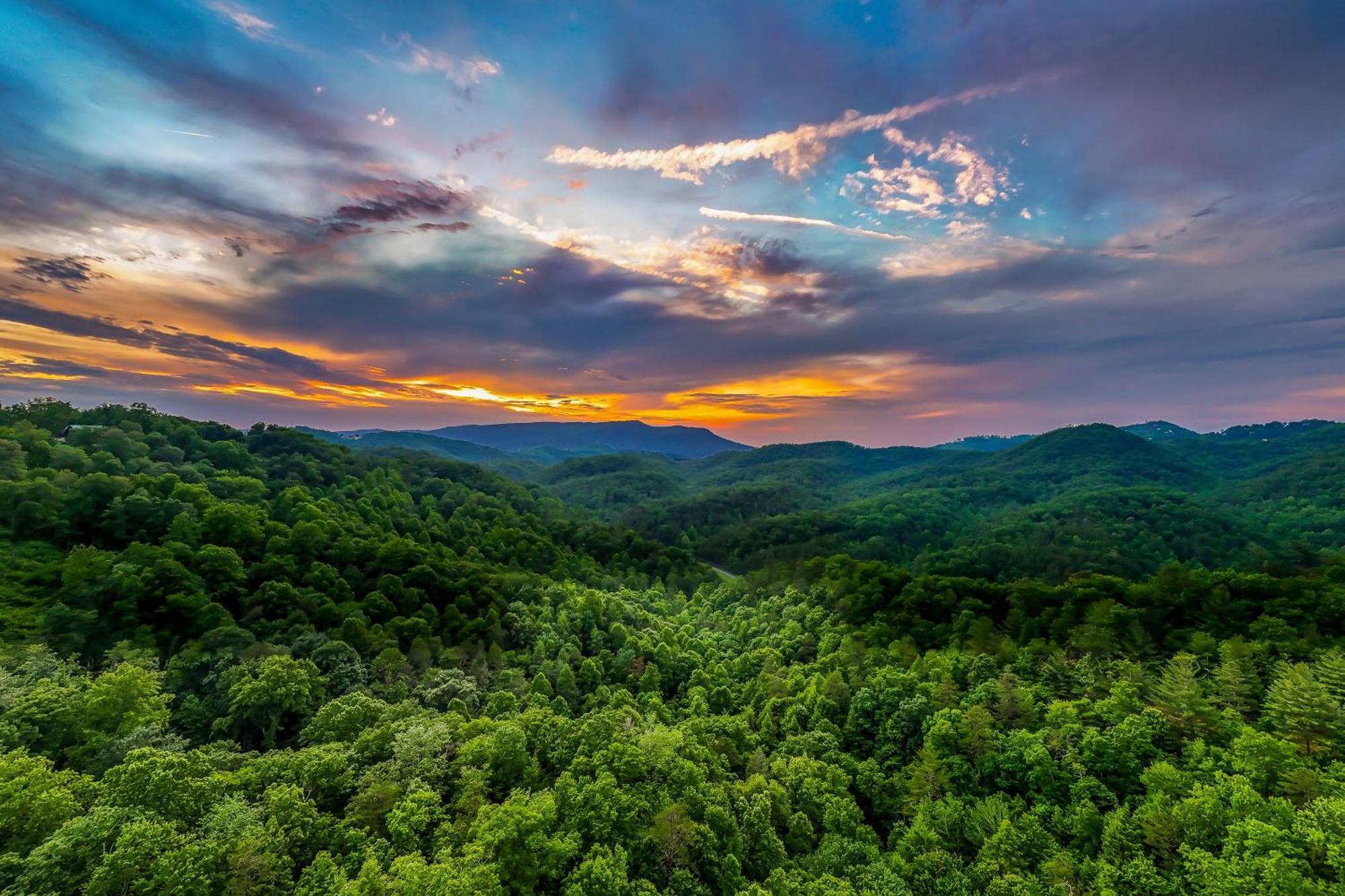 Vila Alphie'S Red Sky Retreat Sevierville Exteriér fotografie