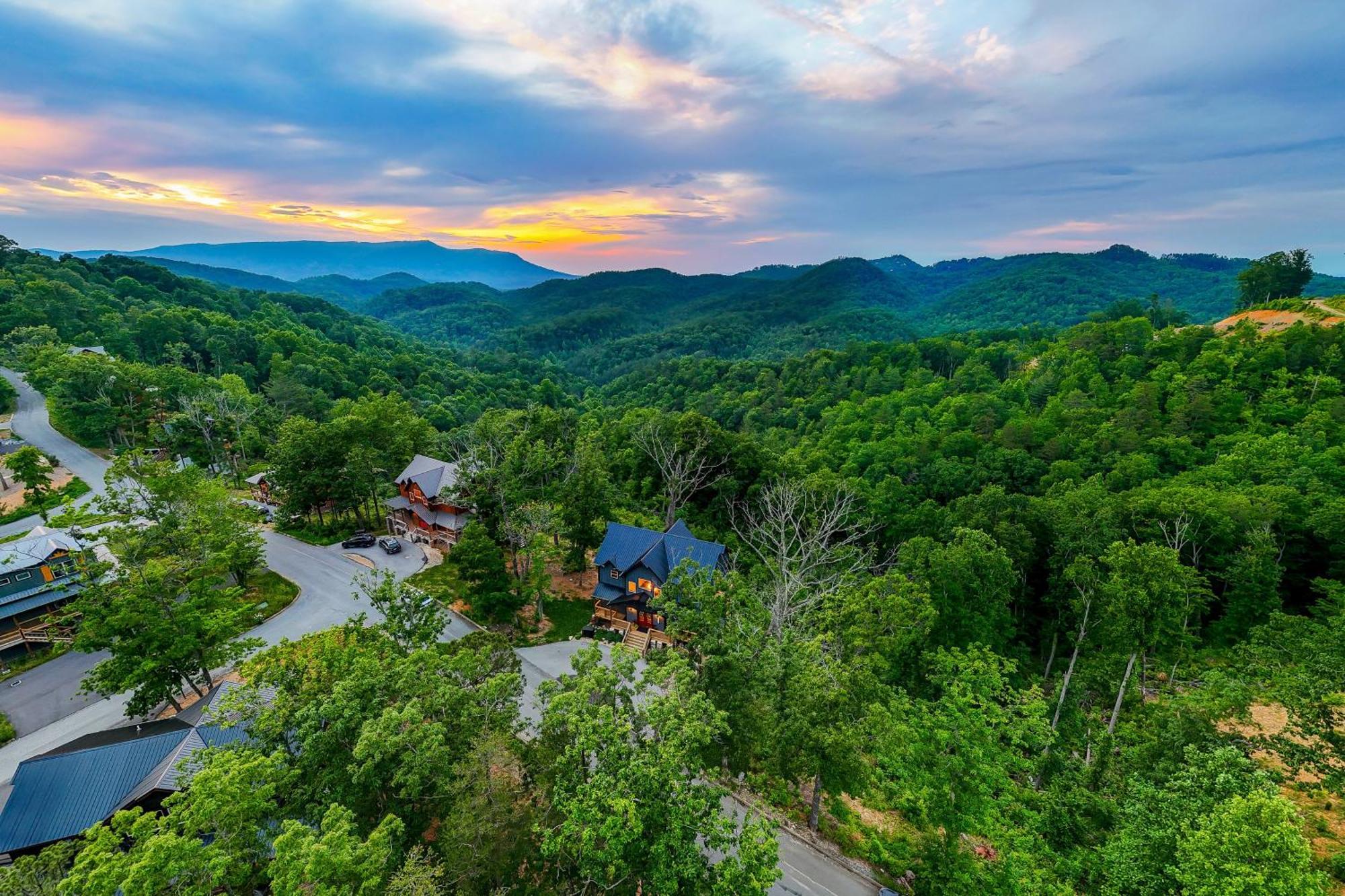 Vila Alphie'S Red Sky Retreat Sevierville Exteriér fotografie