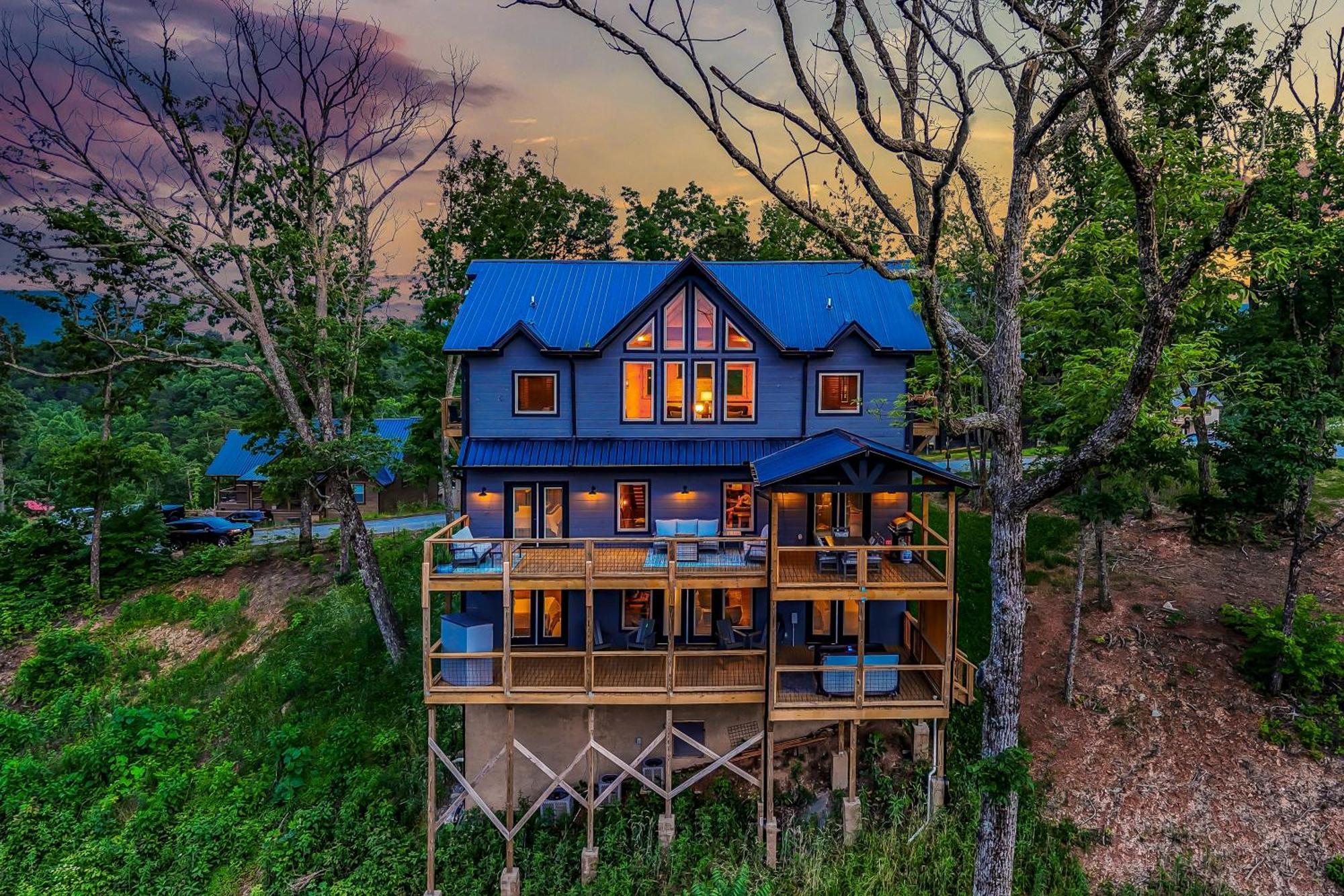 Vila Alphie'S Red Sky Retreat Sevierville Exteriér fotografie